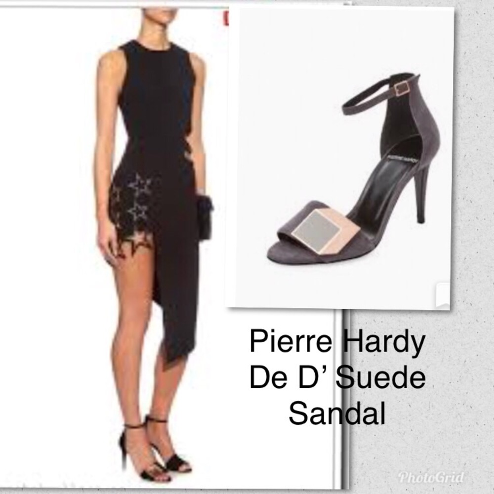 Pierre Hardy Suede Sandal